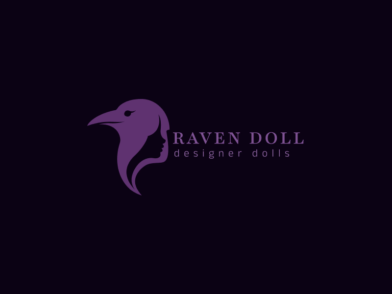 Raven doll