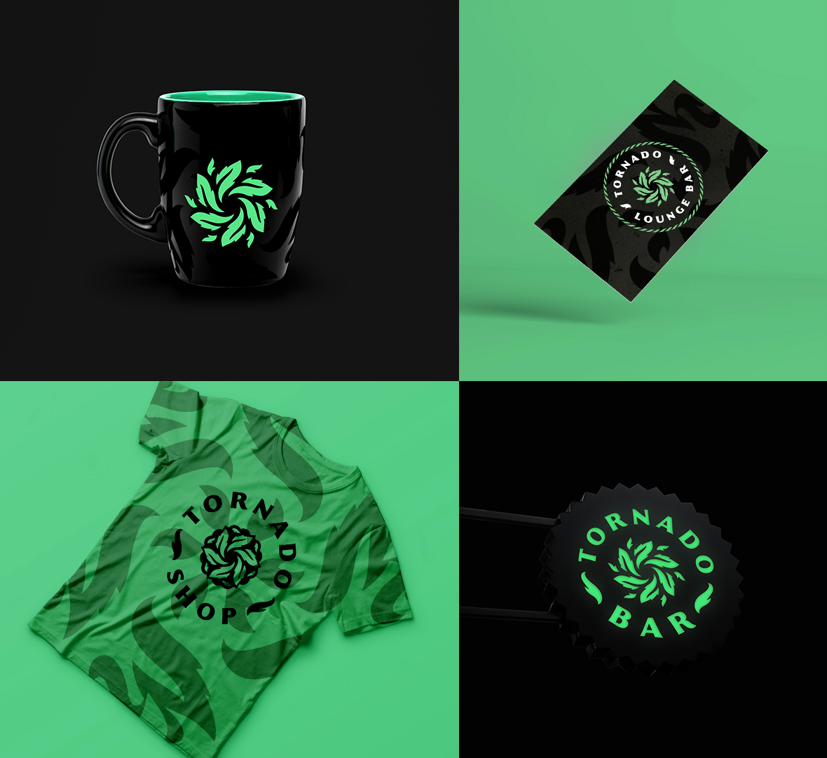 Tornado lounge bar presentation