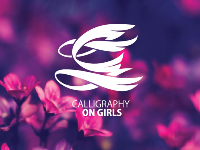 Calligraphy on girls