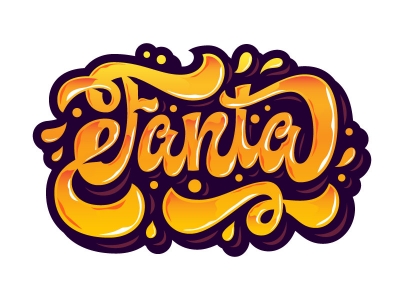 Fanta Lettering