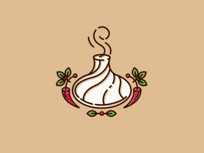 Логотип для хинкальной