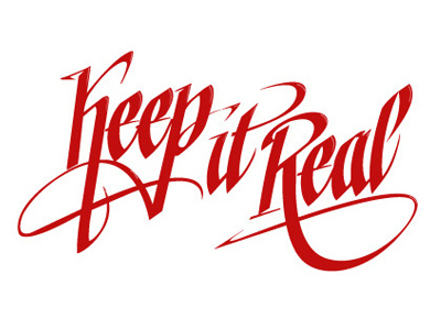 Keep it real (red)
