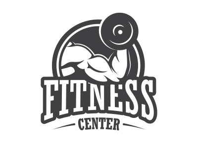 Fitness center logo