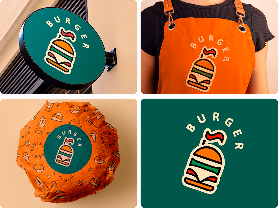 Kids Burger presentation