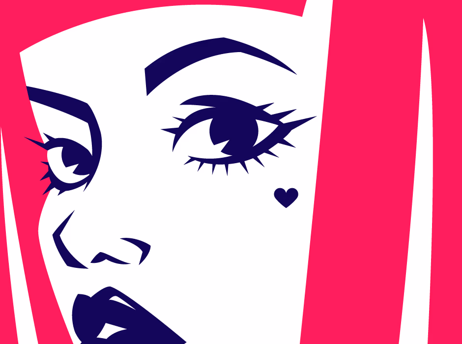 Rock girl presentation