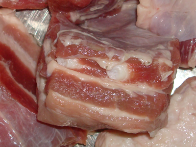 свиные ребрышки в духовке