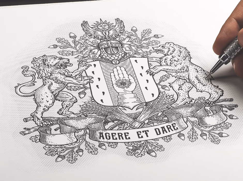 Voloshins coat of arms presentation