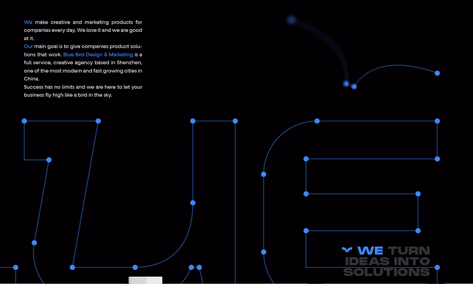 Blue bird presentation