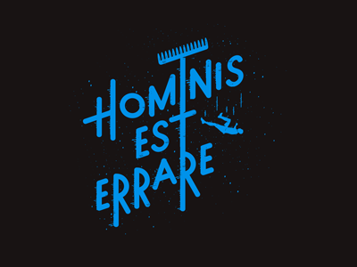 Hominis est errare