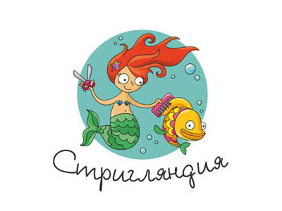 Логотип для детской студии красоты