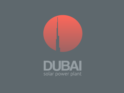 Dubai solar power plant