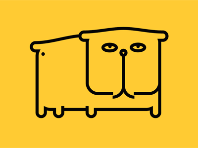 Жёлтая собака