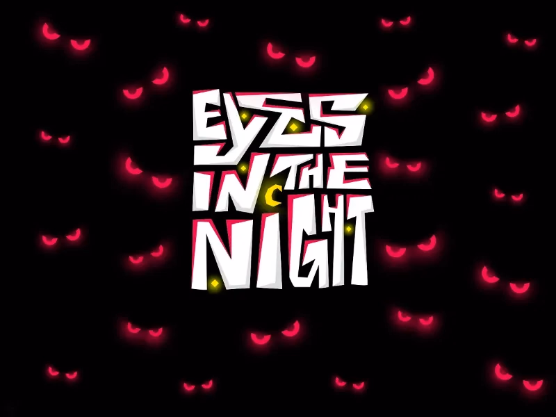 EYES IN THE NIGHT shot