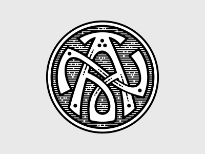 Монограмма AN