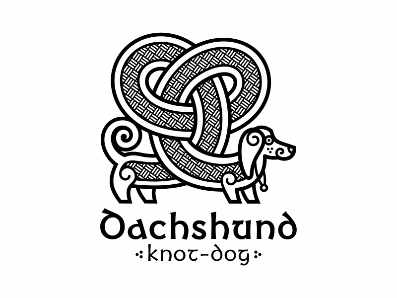 Dachshund knotdog
