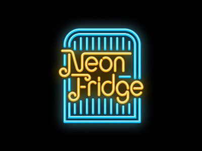 Neon Fridge