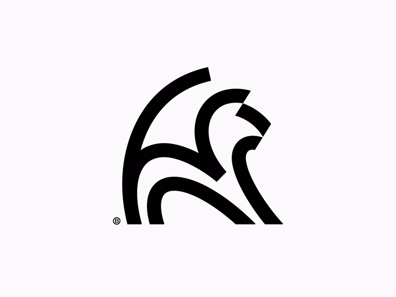 Cat Logo Abstract