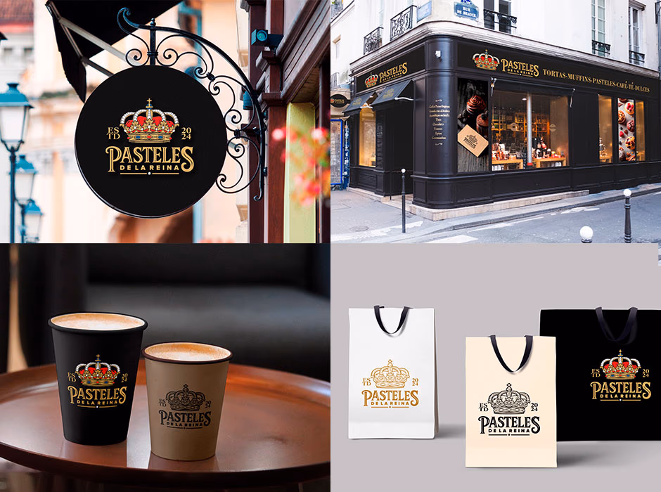 Pasteles de la Reina presentation
