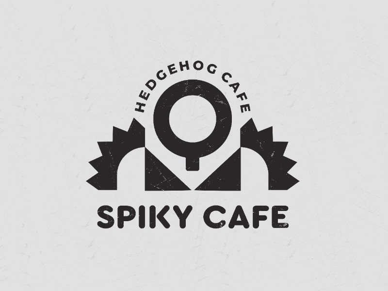 Spiky cafe shot