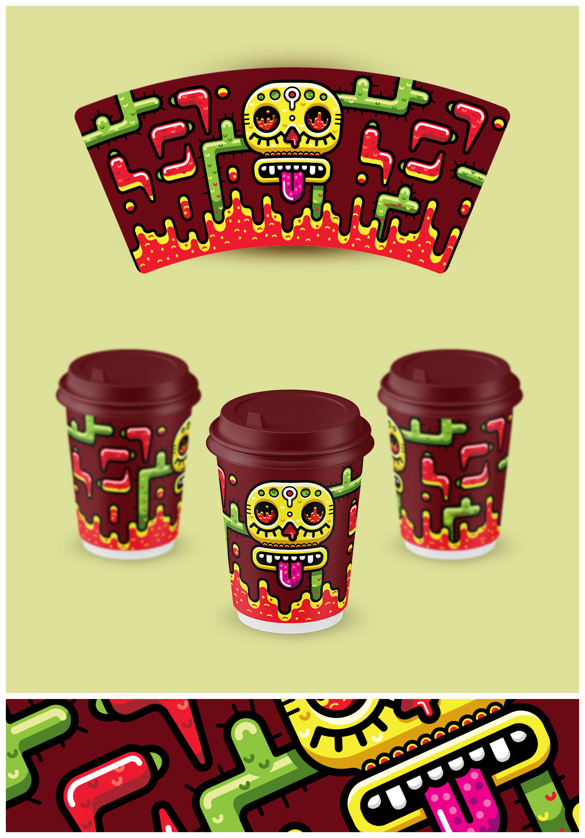 mexico skull presentation