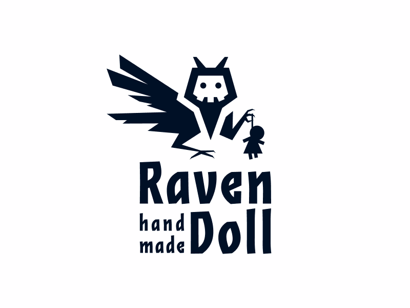 Raven Doll