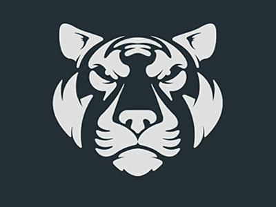 Силуэт тигра