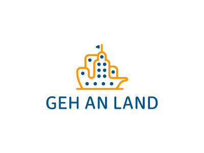 geh an land