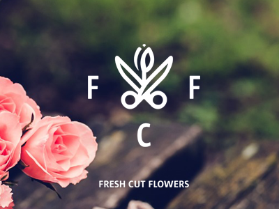 Логотип цветочного магазина