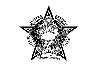 Серия морских логотипов