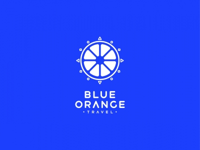 Blue orange travel