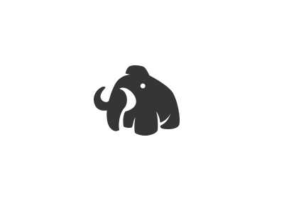 Negative space mammoth