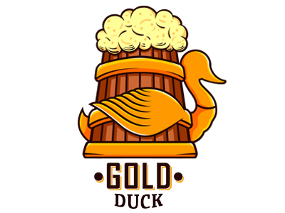 Gold duck