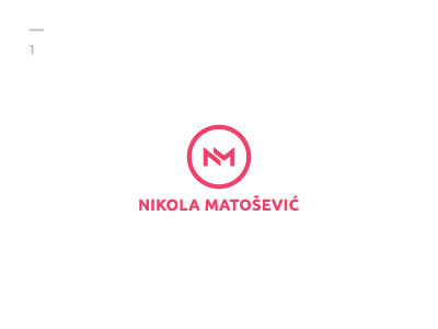 Nikola Matošević NM monogram