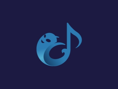Ghost Music Note Logo