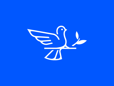 Dove logo Bird Logo Design
