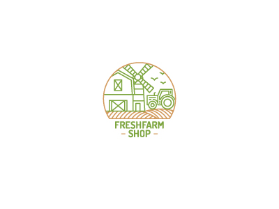 Farm fresh shop logo