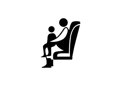 Места для пассажиров с детьми