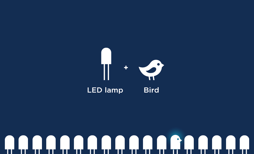 Led decor presentation